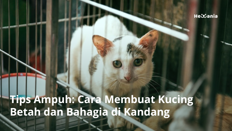 11 Cara Agar Kucing Betah di Kandang. Jaga Kesehatan dan Mentalnya!