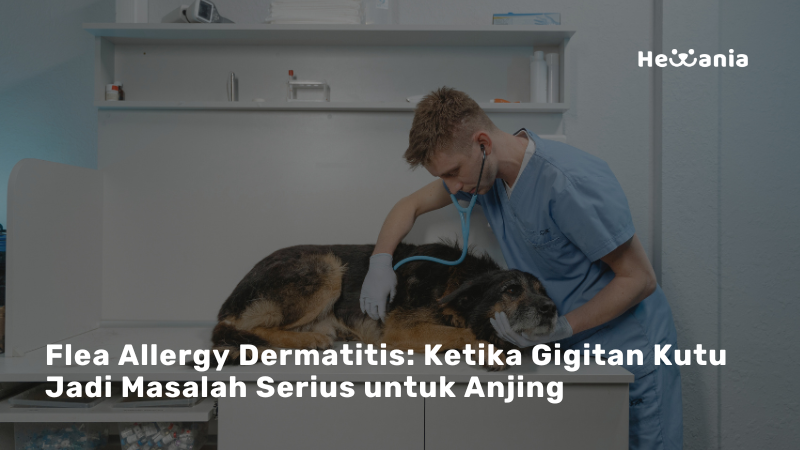 Mengenal FAD pada Anjing: Alergi Karena Gigitan Kutu yang Sering Terabaikan